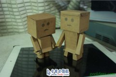 制作可爱的纸盒人